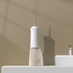 USB-ladattu kannettava suuhuuhtelulaite ladattava vesisuihkulanka, vedenpitävä Ipx7 hammaslanka